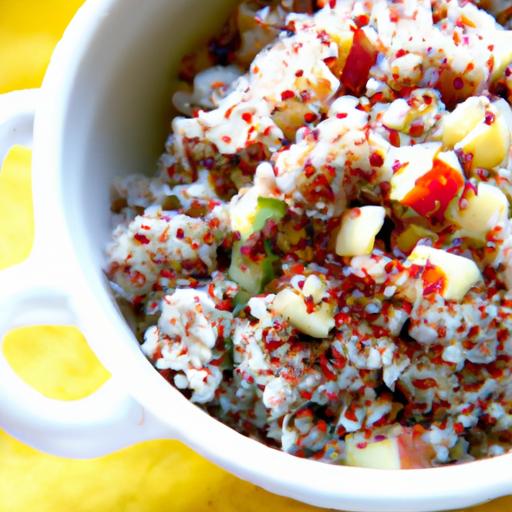 Power Up Mornings: Quinoa Breakfast Bowls Packed ‍with Protein