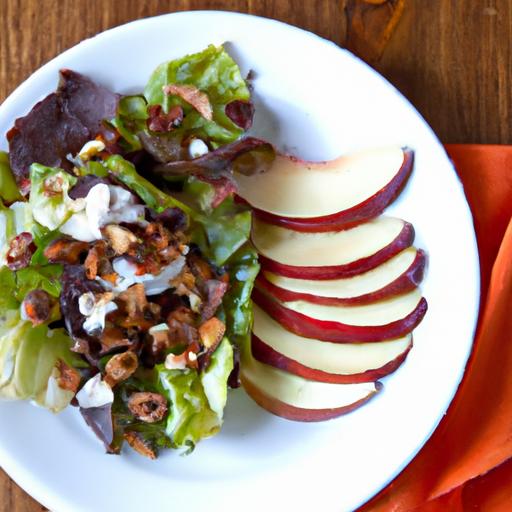 Refreshing Apple Walnut Salad: Vegan & Gluten-Free Delight