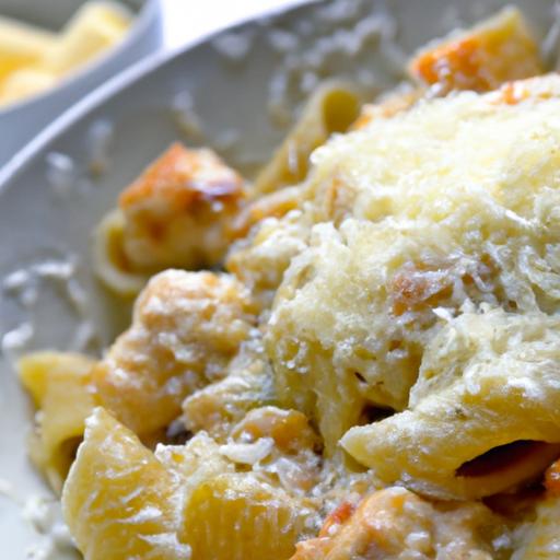 Power-Packed‌ garlic Parmesan Chicken Pasta⁣ Bake Recipe