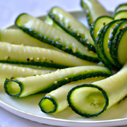 Crisp & Clean: Vegan Gluten-Free Cucumber Slice Delights