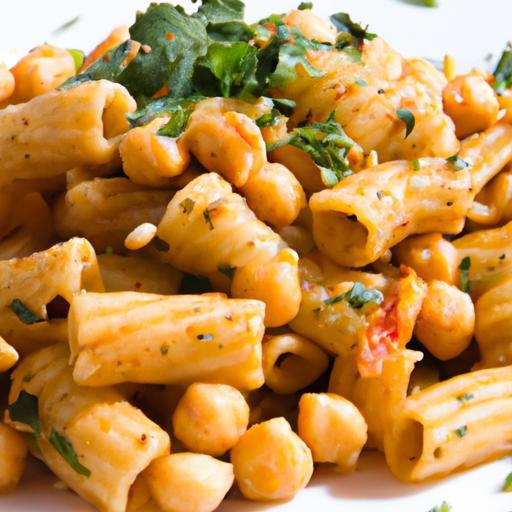 Fiery Flavor in 15: Quick Spicy Chickpea Pasta Recipe