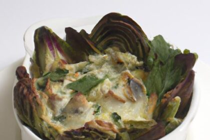 Savor the Creamy Delight of Artichoke Heart Gratin