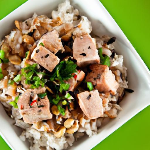 Tuna Rice Bowl Delight: A Savory Bowl of Flavor & Nutrition