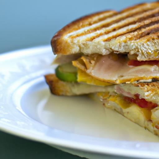 Power-Packed Turkey Cheese Sandwich: High-Protein Delight