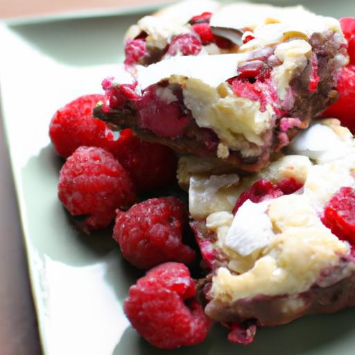 Decadent White Chocolate Raspberry Brownies Recipe Unveiled