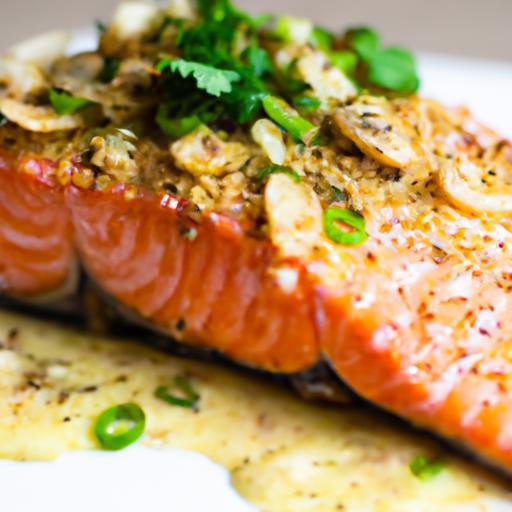Effortless One-Pan Coconut Curry Salmon with Garlic Butter