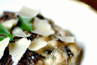 Decadent Truffle Risotto with Parmesan: A Gourmet Delight