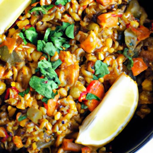 Hearty Lentil & Rice Skillet: One-Pot Budget Delight