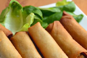 Crispy Veggie Egg Rolls: Easy Recipe for Healthy Snacks