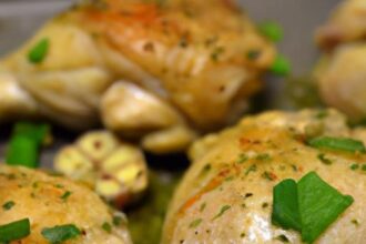 Savory Garlic Butter Chicken Thighs: A Keto Delight Recipe