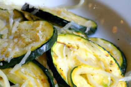 Savor Budget-Friendly Roasted Garlic Parmesan Zucchini Delight