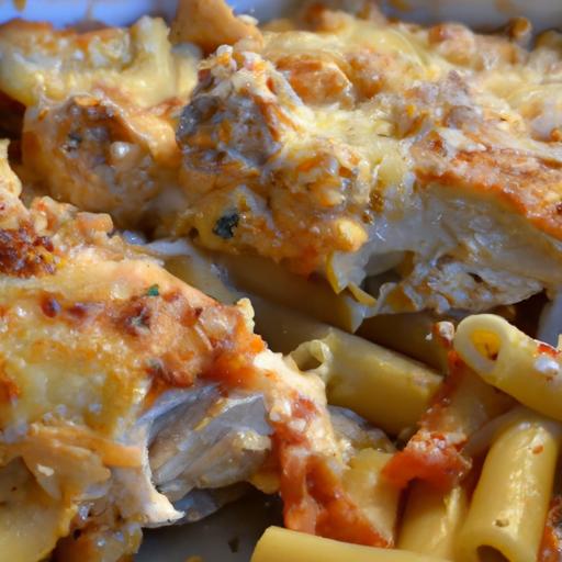 Power-Packed Chicken Parmesan Pasta Bake for Protein Boost