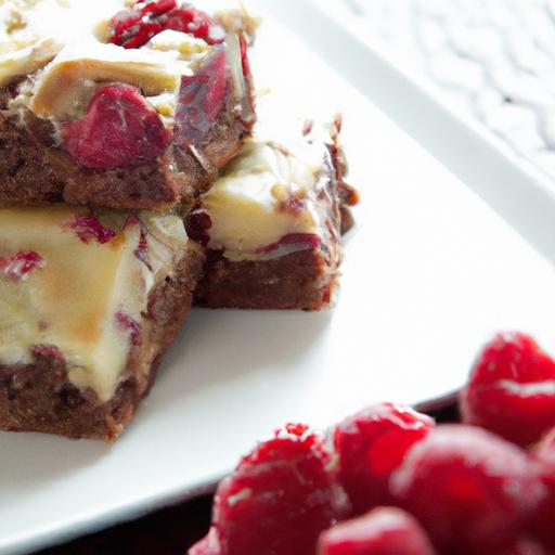 Decadent Delight: White Chocolate Raspberry Brownies Recipe