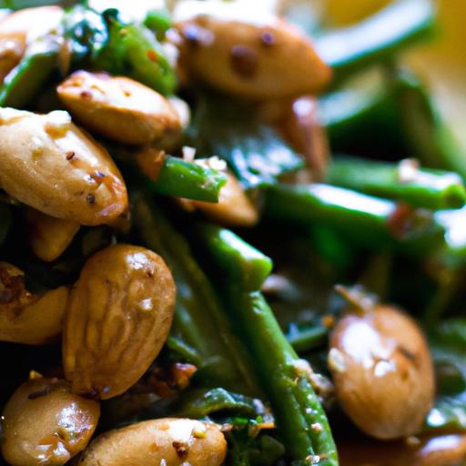 Crunchy Haricots Verts with Toasted Almonds delight