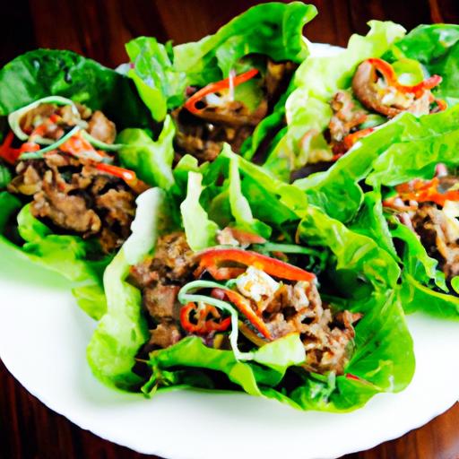 Quick & Tasty: 15-Minute ⁣Ground ⁤Beef Lettuce Wraps Recipe