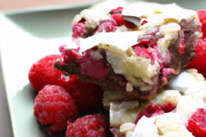 Decadent White Chocolate Raspberry Brownies Recipe Unveiled