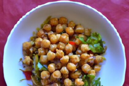 Crunchy Roasted Chickpea Salad: Vegan & Gluten-Free Delight