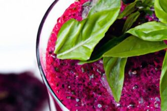 Refreshing Blackberry Basil Juice Recipe: A Flavorful Twist