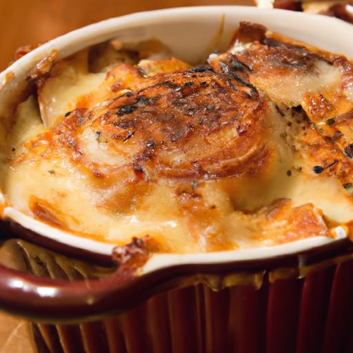 Savor the Richness: The Art of French Onion Soup Gratinée