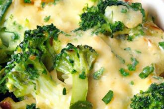 Power-Packed Broccoli Cheddar Bake: A High-Protein Delight