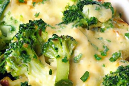 Power-Packed Broccoli Cheddar Bake: A High-Protein Delight