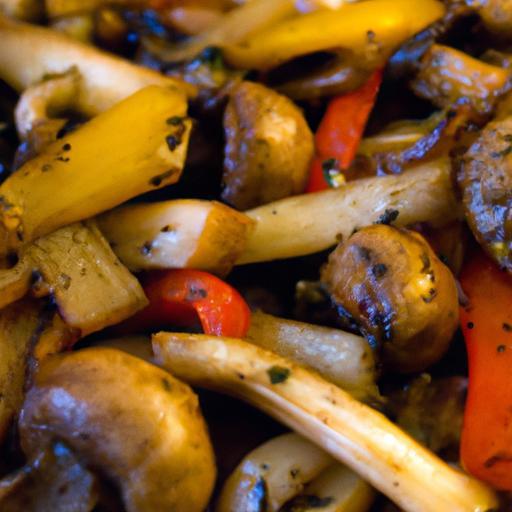 Savor the Flavor: Roasted Potatoes with Mushrooms & Peppers