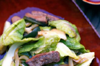 Sizzling Beef and Cabbage Stir Fry: A Flavorful Delight
