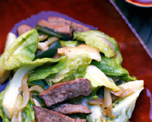 Sizzling Beef and Cabbage Stir Fry: A Flavorful Delight
