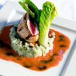 Savor the Elegance of Pheasant Roulade with Wild Rice