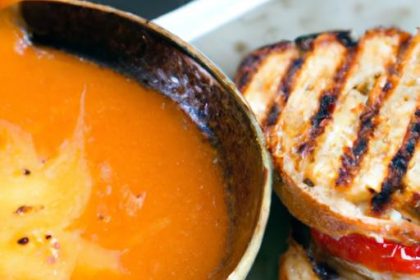 The Perfect Pair: Grilled Cheese Meets Tomato Soup Bliss