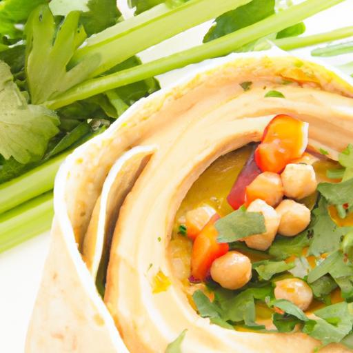 Wrap Up Fresh Flavor: The Ultimate Hummus Veggie Delight