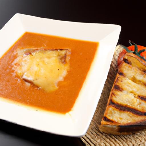 The Perfect Pair: Grilled⁣ Cheese Meets Tomato Soup Bliss