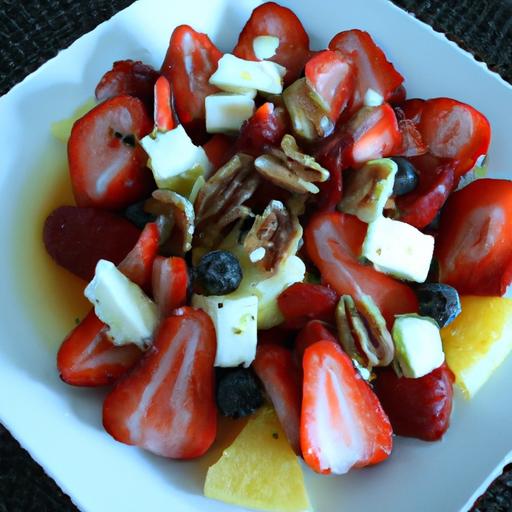 Keto ​Delight: ​strawberry Pecan Salad for Low-Carb ‌Living
