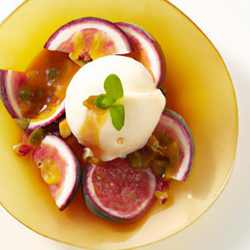 Tropical Delight: Discover the Magic of Passion Fruit Ice Cream