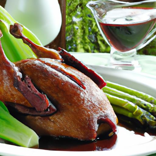 Savoring Roasted Duck: A Crispy Delight from Oven to Plate