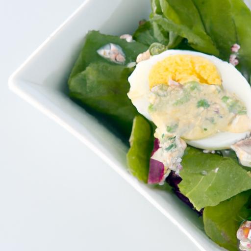 Wholesome Twist: Egg Salad Meets⁣ Creamy Cottage Cheese