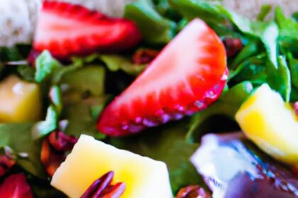 Keto Delight: Strawberry Pecan Salad for Low-Carb Living