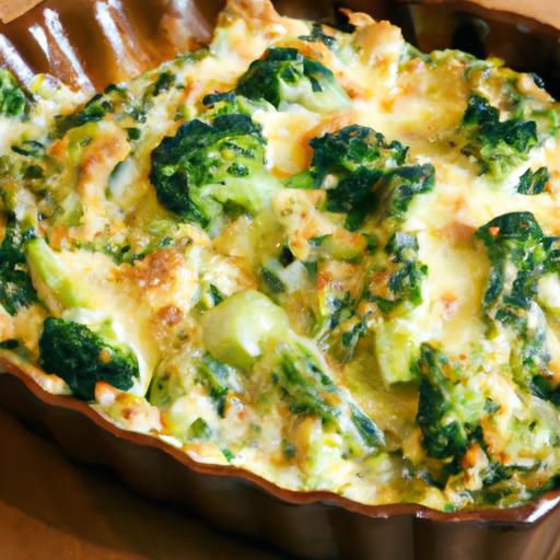 Power-Packed Broccoli Cheddar Bake: A High-Protein Delight