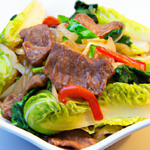 Sizzling Beef and Cabbage Stir Fry: A Flavorful Delight