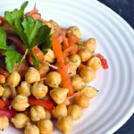Bright & Budget-Friendly Carrot Chickpea Salad with Lemon Parsley