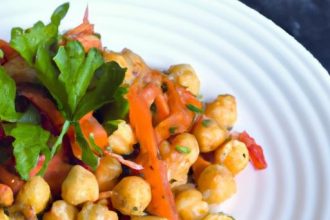 Bright & Budget-Friendly Carrot Chickpea Salad with Lemon Parsley