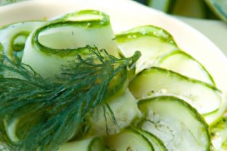 Crisp Dill Cucumber Salad: Fresh Flavor in Every Bite
