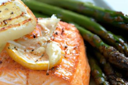 Effortless One-Pan Baked Salmon & Asparagus Delight