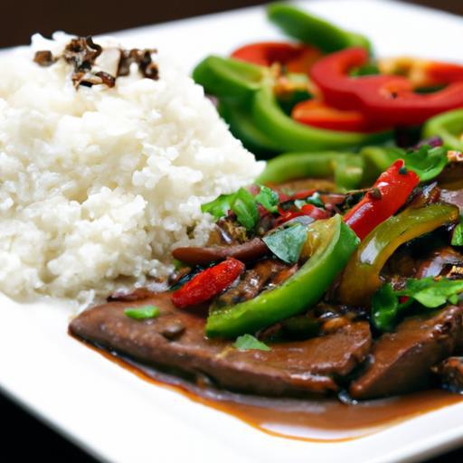 Sizzling Pepper Steak and Rice: A Flavorful Classic Combo
