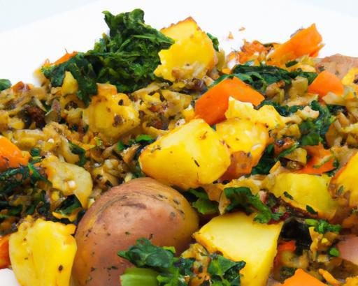 Morning Fuel: Wholesome Vegan Gluten-Free Breakfast Hash