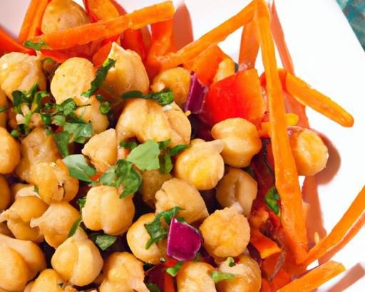 Zesty Carrot & Chickpea Salad: Budget-Friendly & Fresh