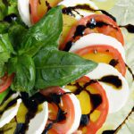 Elevate Caprese Salad with a Rich Balsamic Glaze Twist
