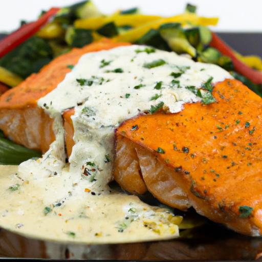 Savor One-Pan Coconut Curry salmon with Garlic Butter Bliss