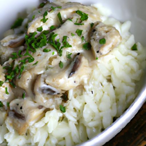 Creamy mushroom ⁢Chicken⁣ & Rice:⁤ A‌ comfort‌ Food Classic