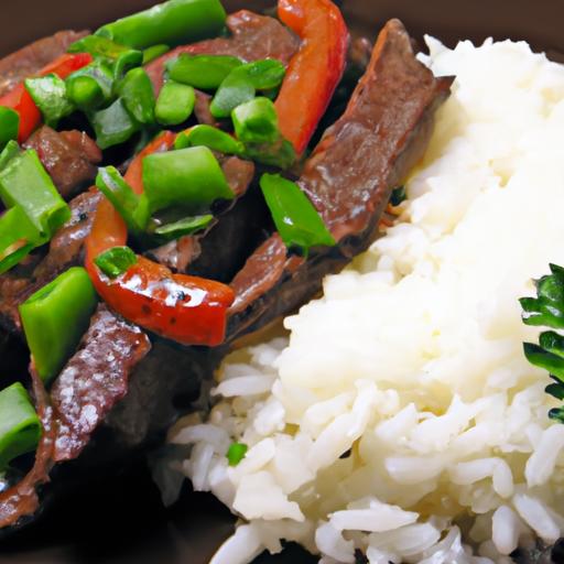 Sizzling Pepper Steak and Rice: A flavorful Classic Combo